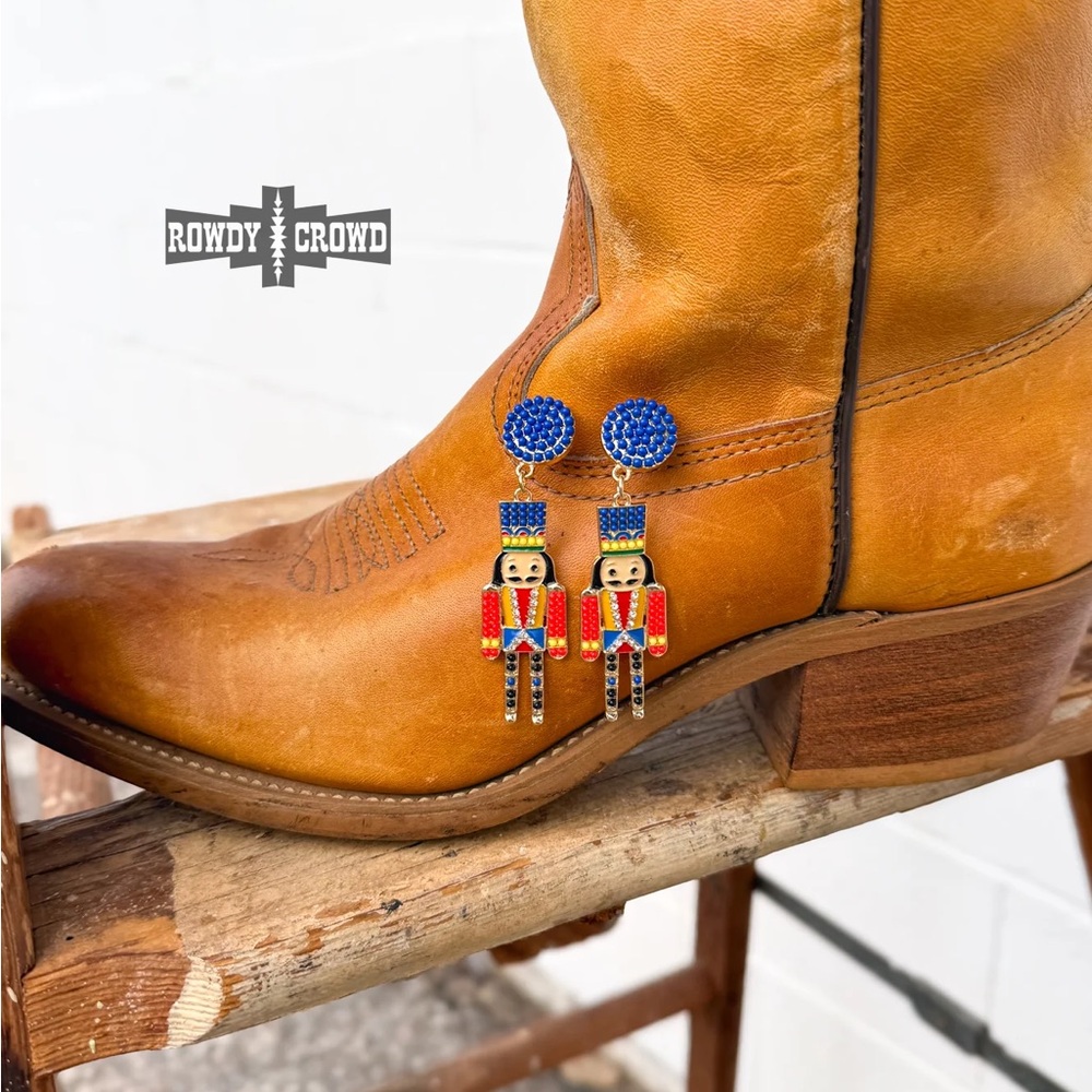 Nutcracker Beaded Earrings